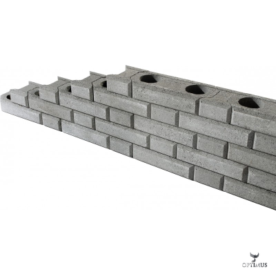 Камень для подпорной стенки Lakka Lohkomuurikivi цветной