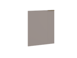 Кухня ФЬЮЖН - Фасад ФП-60 Волна Мокко