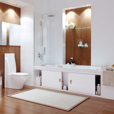 Экран под ванну 1,6 м купе МДФ Still (каркас из алюминия)