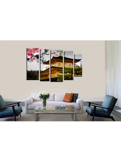 Модульная картина &quot;Архитектура Азии&quot;