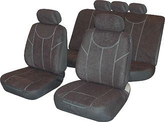 Авточехлы &quot;EAGLE&quot; (велюр и полиэстер), AUTOSTANDART