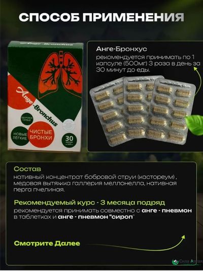 Анге-Бронхус чистые бронхи, новые легкие