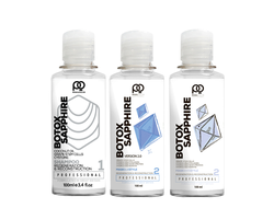 Ботокс для волос Paul Oscar Sapphire Blue White, 100/100/100 мл.