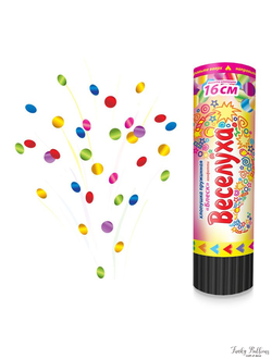 Хлопушка пружинная Блеск конфетти