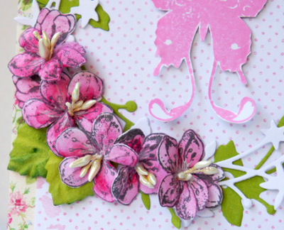 ФП штамп "Вишневая ветка" (в)