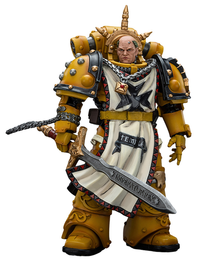 Сигизмунд, первый капитан Имперских Кулаков (Warhammer Horus Heresy) - КОЛЛЕКЦИОННАЯ ФИГУРКА 1/18 Imperial Fists Sigismund First Captain of the Imperial Fists (JT9237) - JOYTOY