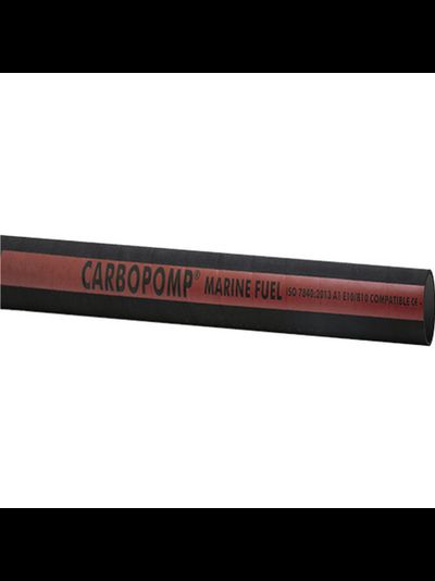 Специальный топливный шланг Hoses Technology Carbopomp/M/15T TGLSL007051065020 Ø65ммx20м внутренний Ø51мм >10бар для дизельного топлива, биодизельного топлива и неэтилированного топлива из чёрной резины армированной синтетической нитью