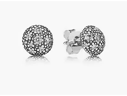 Серьги Пандора Космические звёзды Артикул: 290560CZ