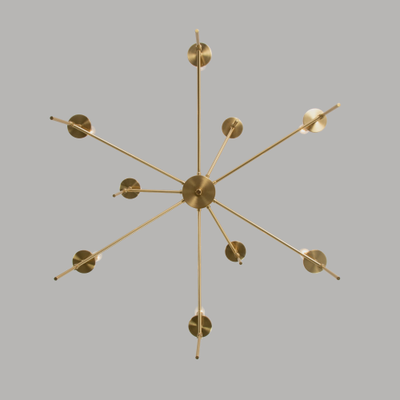 Потолочный светильник Eurosvet 60142/9 латунь