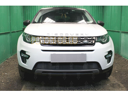 Защита радиатора Land Rover Discovery Sport 2014- black