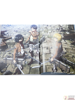 Оригинальный Арт Бук Attack on Titan Season 1, 2 (Атака титанов 1 и 2 сезон)