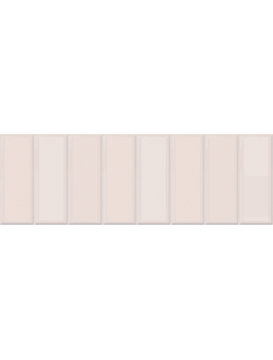 Настенная плитка декор Роса Рок 1664-0213 розовый