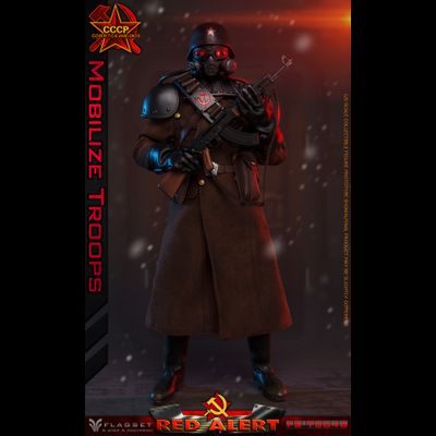 Советский призывник (Conscript, Red Alert 2) - КОЛЛЕКЦИОННАЯ ФИГУРКА 1/6 RED ALERT (FS-73046) - FLAGSET