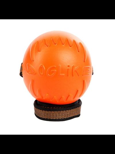 Doglike Мяч С ЛЕНТОЙ средний (Оранжевый)