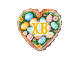 Тульский Пряник "Пасха" с декором и повидлом  150 гр.