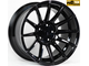 Комплект дисков R17 9,5J ET+25 5*114,3 Shogun RS-Z Черный (S136)