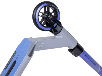 “Трюковой самокат Tech Team Duker 2.0 в сером цвете.”