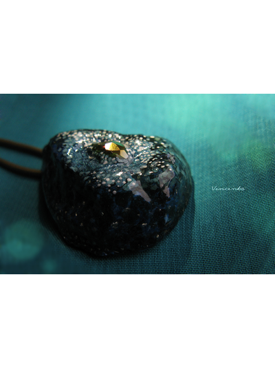 Кулон в виде морской капли - "Капля Крыма"