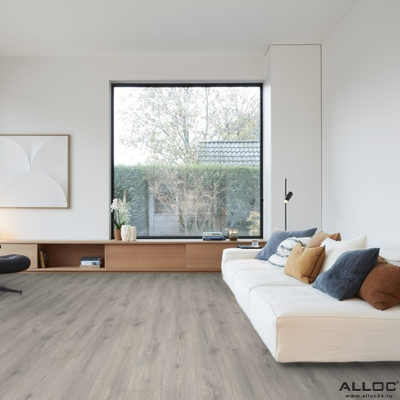Ламинат Alloc Original Дуб Серая Акварель 04573 34 класс толщина 11 мм с фаской и подложкой 1.912 м2