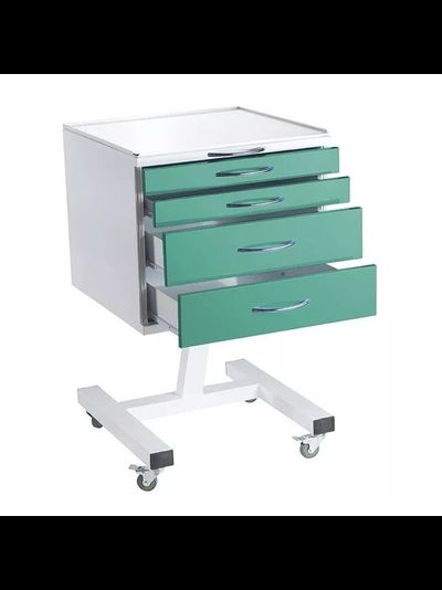 Столик стоматолога СИПС-М-01 с 4-я ящиками м центральным замком