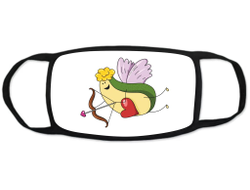 Маска защитная тканевая на лицо #5 на День влюблённых, 14 февраля