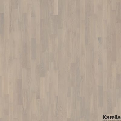 Паркетная доска Karelia Дуб Soft White Matt 3S 3-полосная матовый лак 2G без фаски толщина 14 мм 3.41 м2