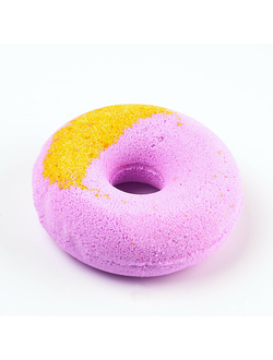 Гейзер для ванны Клубнично-банановый пончик Cafemimi