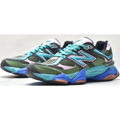 New Balance 9060 Green Blue зеленые