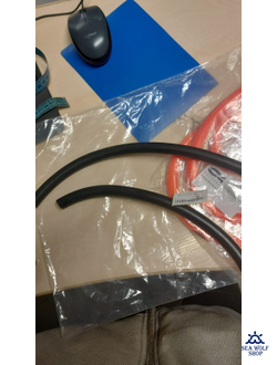 Тяги (тяжи) кусок 16мм Sigalsub black 41см