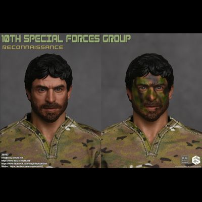Разведчик спецназа США - Коллекционная ФИГУРКА 1/6 10TH SPECIAL FORCES GROUP Reconnaissance (26063) - Easy&amp;Simple