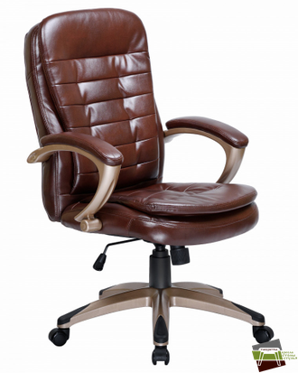 Офисное кресло для руководителей Dobrin Donald коричневый