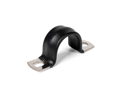 Скоба из нержавеющей стали СМД-П (INOX) 19-20 двухлапковая с покрытием