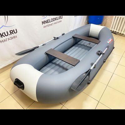 Надувная лодка Таймень LX 290 НД графит/светло-серый