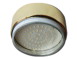 Светильник накладной Ecola GX70 G16 золото (GOLD) 42X120 FG70FFECB