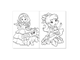 Набор раскрасок БУКВА-ЛЕНД  для маленьких принцесс,8 шт, 12 стр, 4330586