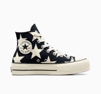 Converse Chuck Taylor All Star Lift Platform Large Stars