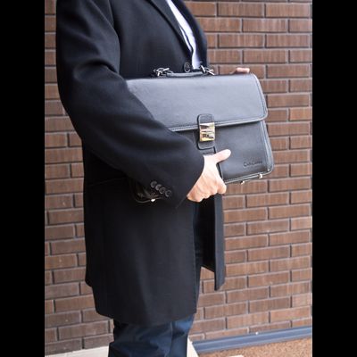 Кожаный портфель Feudo black (арт. 2014-01)