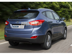 Пороги на Hyundai IX-35 (2010-2015) Black-Premium