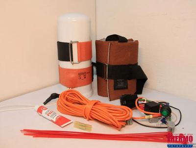 Комплект подогрева фильтра d&gt;65-80мм  h&gt;60-100мм  12 В (50 Вт) (терм.50/10)