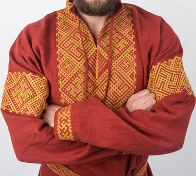 Рубаха с индивидуальным орнаментом "Сила Души"