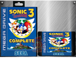Sonic 3, complete, Игра для Сега (Sega Game) MD