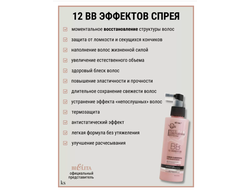 ВВ спрей-сыворотка для волос несмываемый Термозащита Антистатический Эффект  150мл  ВИТЕКС PERFECT HAIR Совершенные волосы