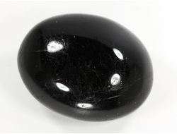 Турмалин чёрный шерл, полировка, Бразилия (55*43*31 мм, 132 г) №35478