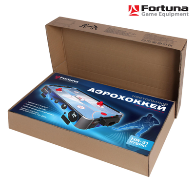 АЭРОХОККЕЙ FORTUNA HR-31 BLUE ICE HYBRID НАСТОЛЬНЫЙ 86Х43Х15СМ