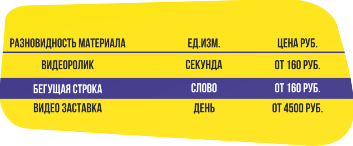 Реклама на ТНТ