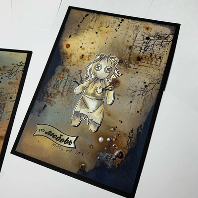 ФП штамп "Кукла женская"