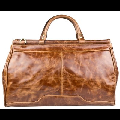 Кожаный саквояж Altamura Premium cognac (арт. 4025-53)