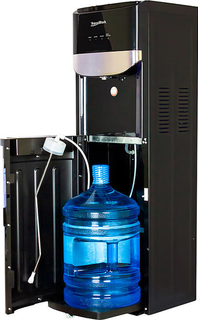 Кулер для воды Aqua Work 73-LS черный c компрессорным охлаждением