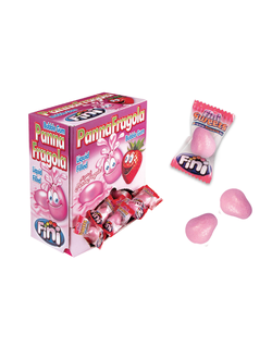 Жев. резинка Fini "Сочные жемчужины с жид. клуб. нап." 6,5гр х 200шт