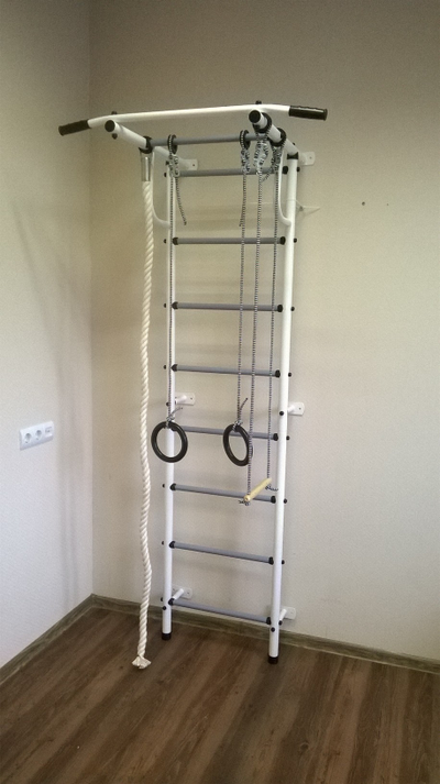 ДСК ПИОНЕР-С2Р белый, перекладины серые